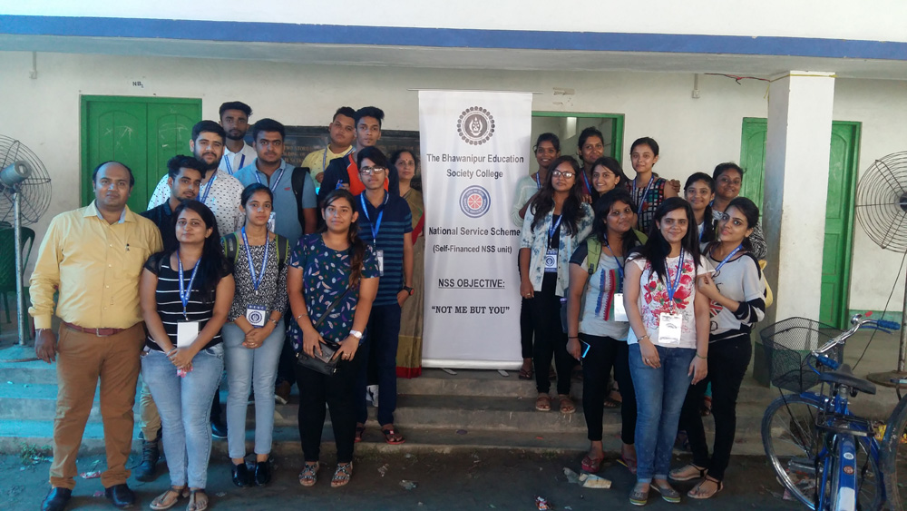 Report on NSS Visit to Sarangabad High School (Budge Budge)