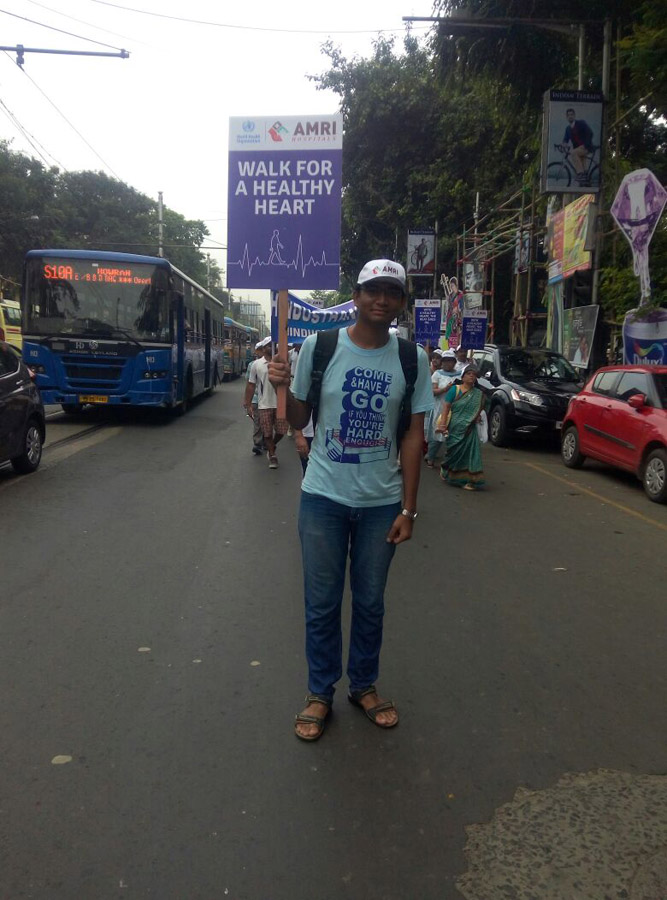 BESC (NSS UNIT) Organises AMRI – Walkathon