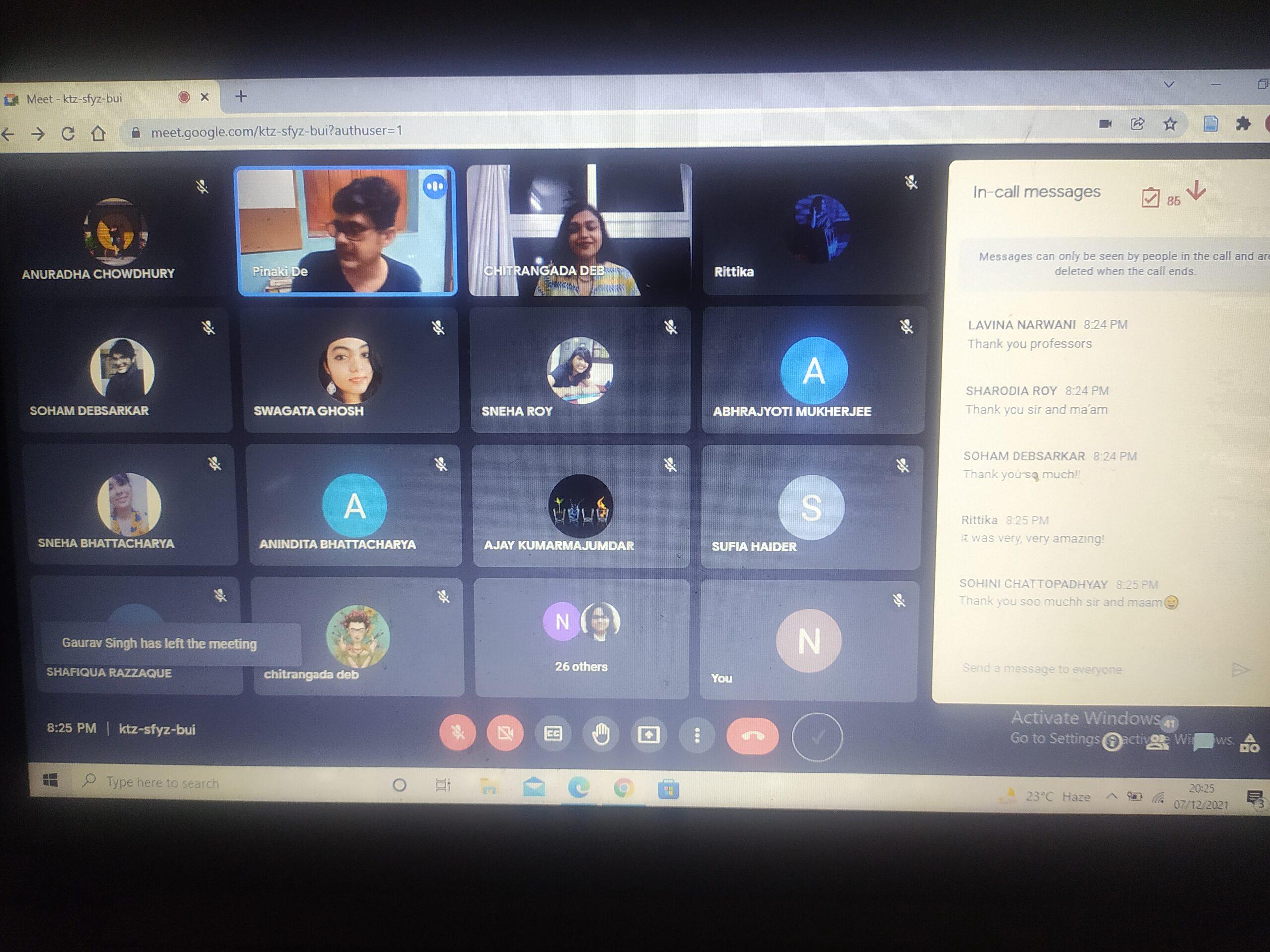 An International Webinar on Graphics