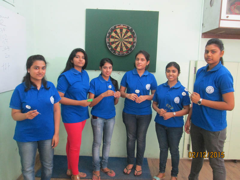 Intra College Darts Tournament / Selection of College Darts Team 2015-16