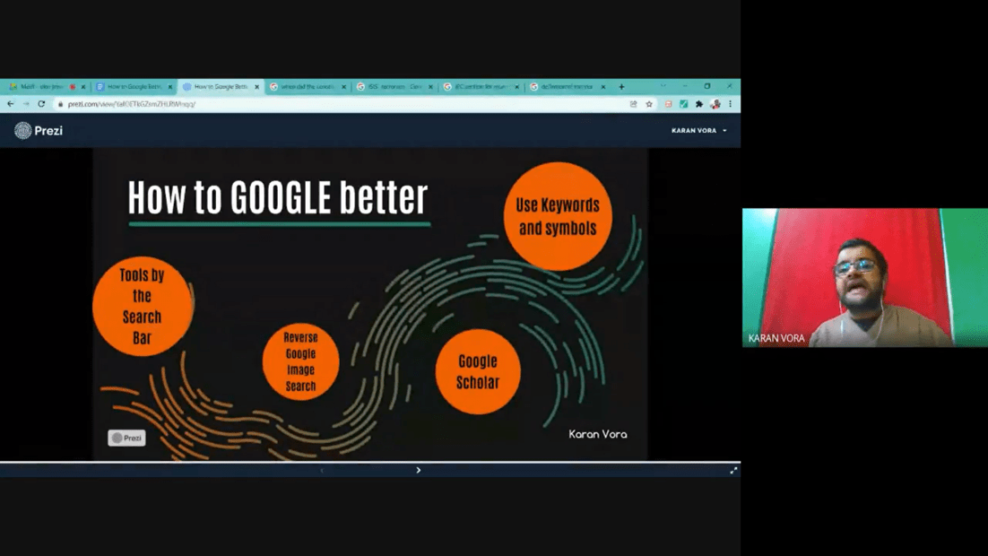 Workshop on how to google better