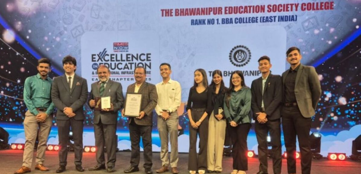 Times Now Excellence in Education Award for BBA (East) & Institutional Infrastructure