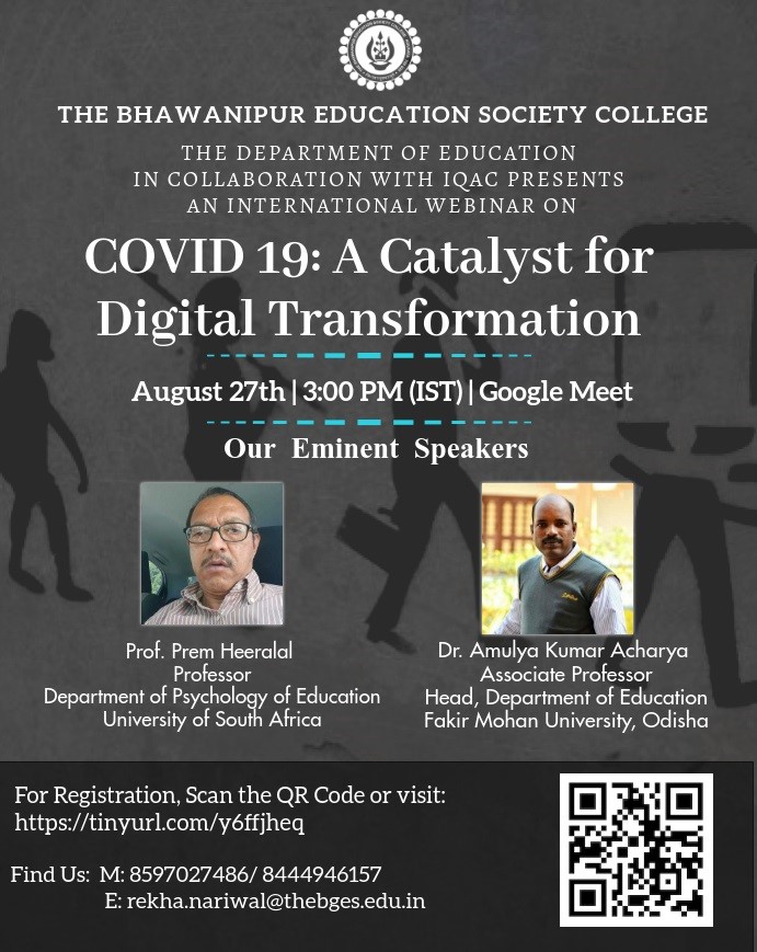 COVID 19: A Catalyst for Digital Transformation