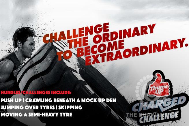 Challenge the Ordinary to become Extraordinary. Compete in the Thums up Charged Challenge