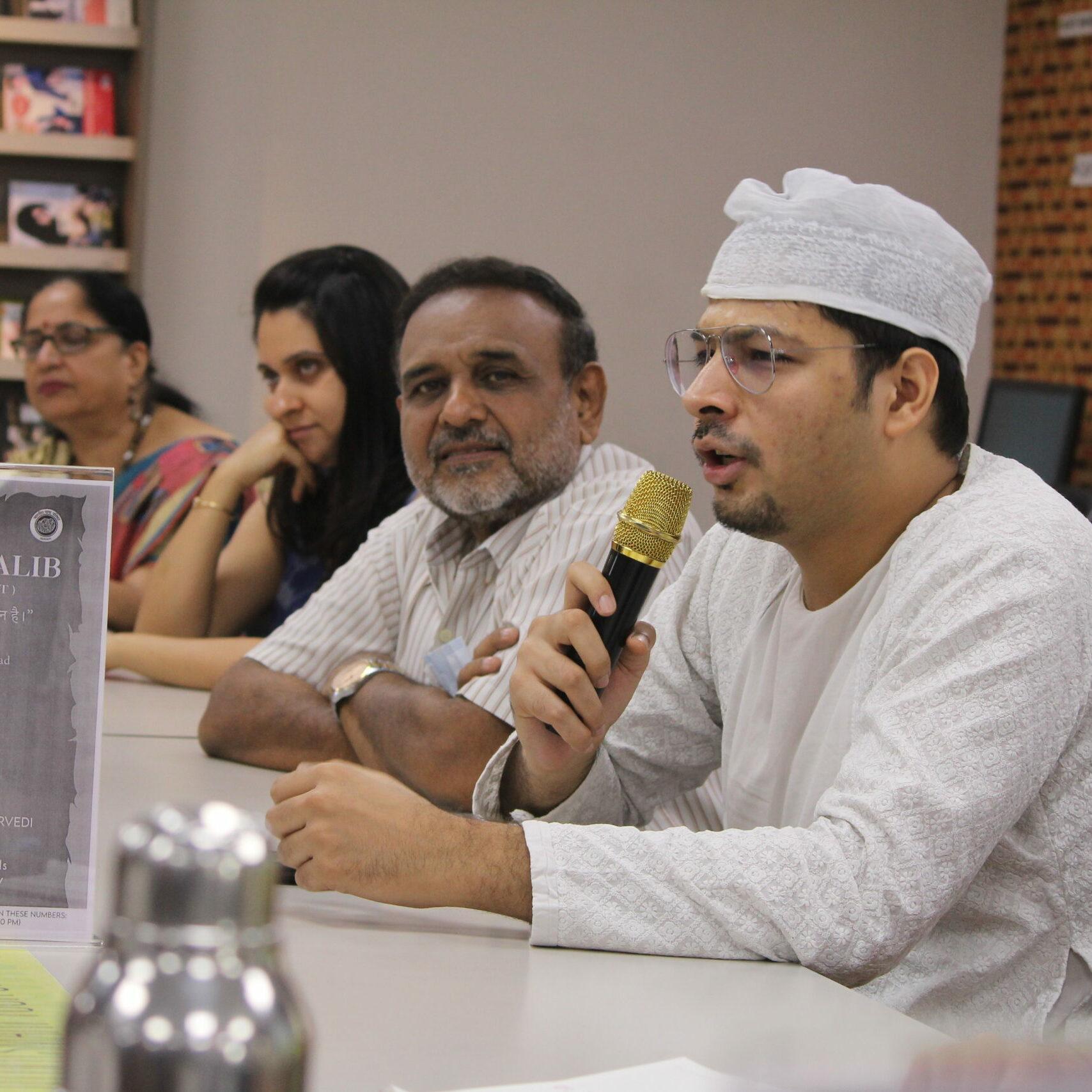 A tribute to Mirza Ghalib