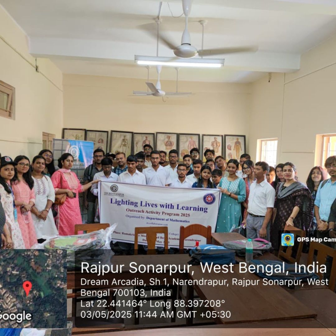 Outreach Activity at Ramakrishna Mission Blind Boys’ Academy