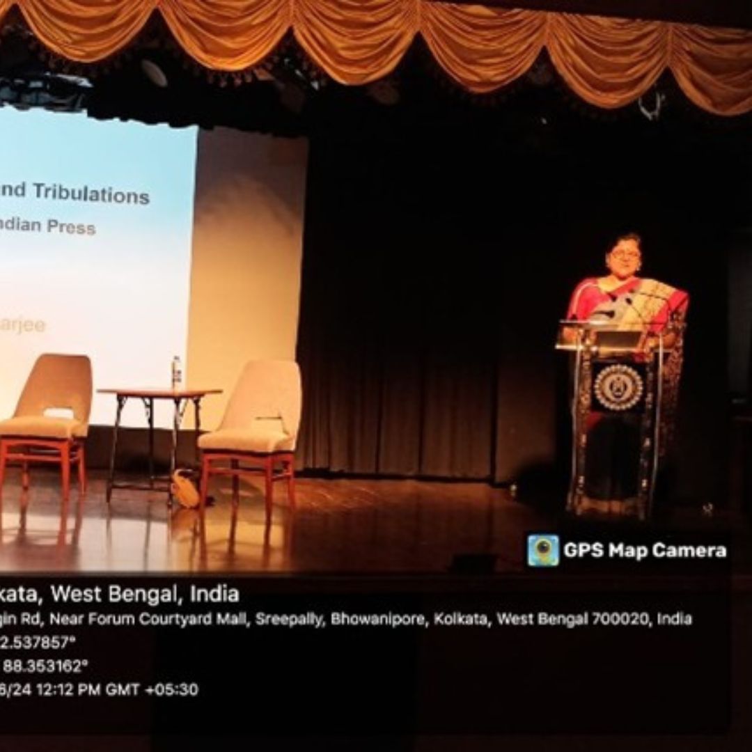 “Press Freedom – Trials and Tribulations: The Journey of the Indian Press in the Last Five Decades”