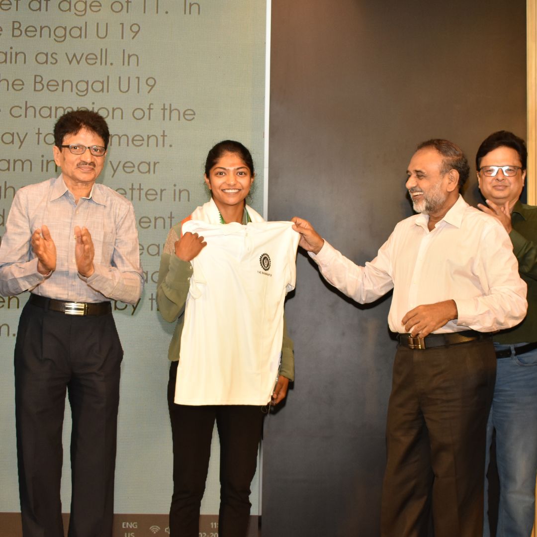 Pride of our College Cricketer Dhara Gujjar Felicitation Ceremony