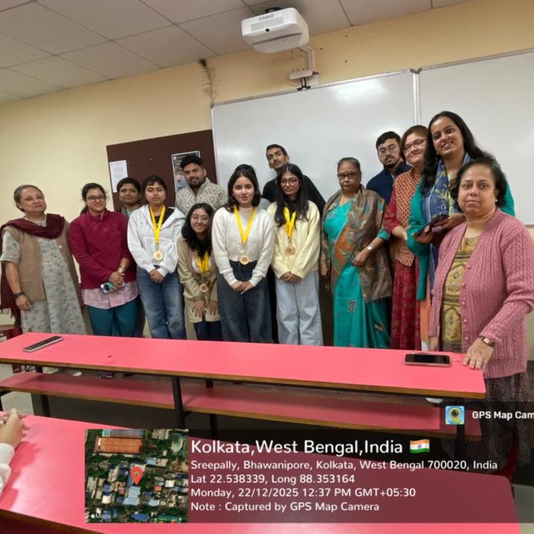 Prize Distribution Ceremony for Semester V Major