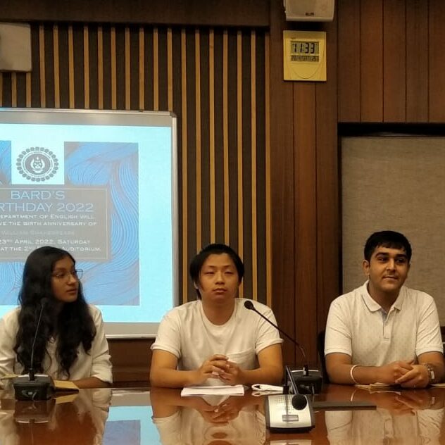 Reading Sessions on Shakespeare’s Birthday, organized by the Department of English