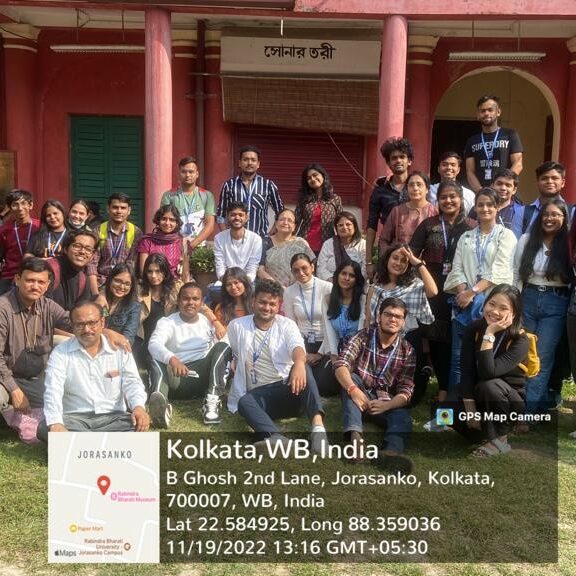 Departmental Field Trip to the Jorsanko Thakur Bari and the Indian Museum